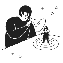 Marketing Target 4 Illustration from Milano Set