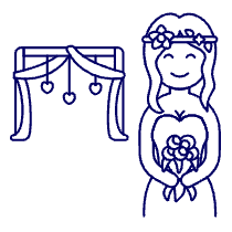 Bride 1 Illustration from UX Line Set