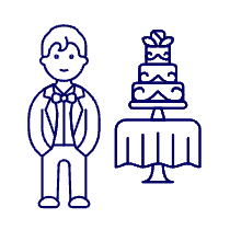 Groom Wedding 1 Illustration from UX Line Set