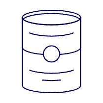 Canned Food Illustration from UX Line Set