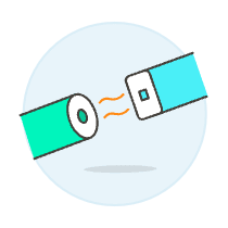 Magnet Attraction Illustration from UX Colors Set