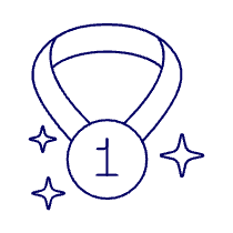 Medal Coin Sparkle Illustration from UX Line Set
