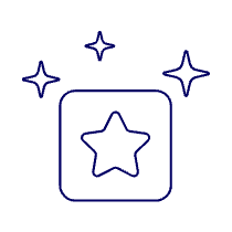 Square Coin Sparkle Illustration from UX Line Set