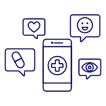 App Health 8 Illustration from UX Line Set