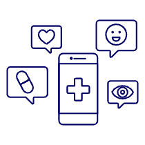 App Health 9 Illustration from UX Line Set