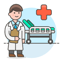 Doctor Check Up 1 Illustration from UX Colors Set