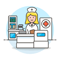 Nurse 1 Illustration from UX Colors Set