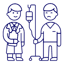 Patient Doctor 1 Illustration from UX Line Set