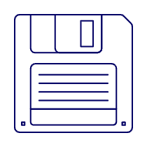 Floppy Disk 2 Illustration from UX Line Set