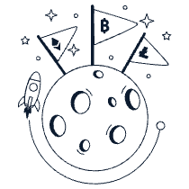 To The Moon Illustration from Miami Set
