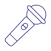 Microphone 14 Illustration from UX Line Set