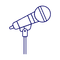 Microphone 19 Illustration from UX Line Set