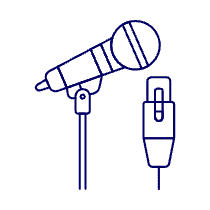 Microphone 20 Illustration from UX Line Set