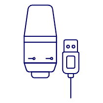 Microphone 24 Illustration from UX Line Set