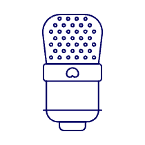Microphone 25 Illustration from UX Line Set