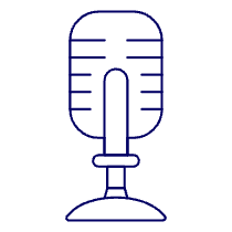 Microphone 3 Illustration from UX Line Set