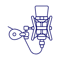 Microphone 7 Illustration from UX Line Set