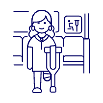 Priority Seat 1 2 Illustration from UX Line Set
