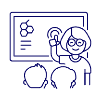 Modern Learning 5 Illustration from UX Line Set