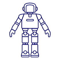 Asimo Illustration from UX Line Set