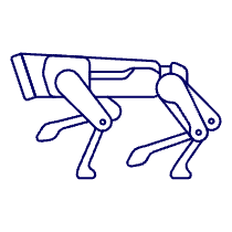 Boston Dynamic Spot Illustration from UX Line Set