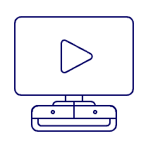 Television Modern 2 Illustration from UX Line Set