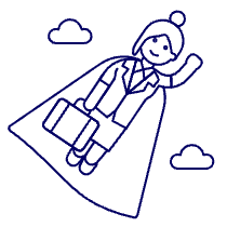 Superman Day 5 Illustration from UX Line Set