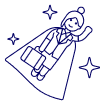 Superman Night 5 Illustration from UX Line Set