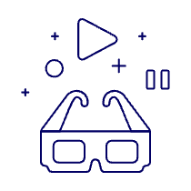 Glasses 3 D Illustration from UX Line Set