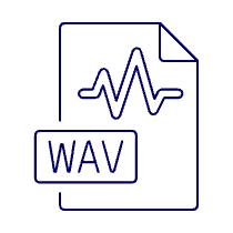 File Sound Wav Illustration from UX Line Set