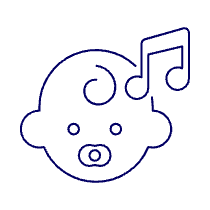 Baby Playlist 1 Illustration from UX Line Set