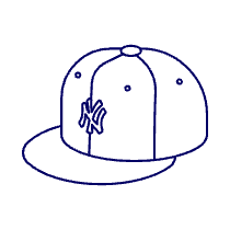 Hiphop Cap 2 Illustration from UX Line Set