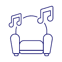 Relax Playlist Illustration from UX Line Set