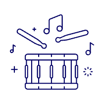 Instruments Drum 1 Illustration from UX Line Set