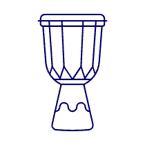 Instruments Drum 2 Illustration from UX Line Set