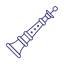 Instruments Flute Illustration from UX Line Set