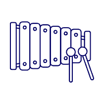 Instruments Mallets 1 Illustration from UX Line Set