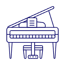 Instruments Piano Illustration from UX Line Set