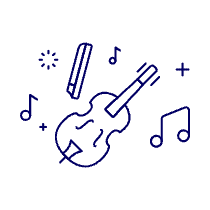 Instruments Violin Illustration from UX Line Set
