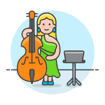 Musicians Orchestra Full 2 Illustration from UX Colors Set