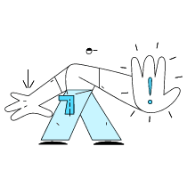 Security Safety Illustration from New York Duotone Set