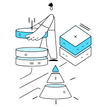 Databases Illustration from New York Duotone Set