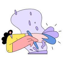 Designer Working illustration - Free transparent PNG, SVG. No sign up needed.