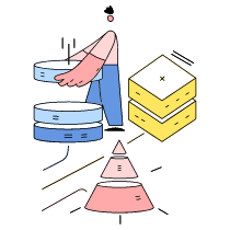 Databases Illustration from New York Set