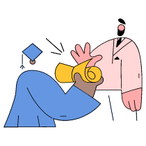 Graduation 1 Illustration from New York Set