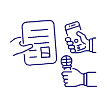 Making News 1 Illustration from UX Line Set