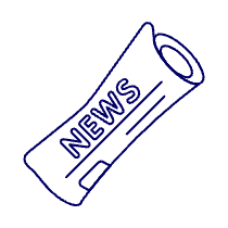 Newspaper 2 Illustration from UX Line Set