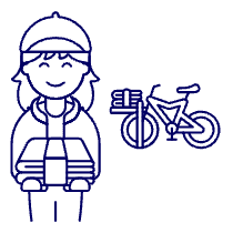 Papergirl 1 1 Illustration from UX Line Set
