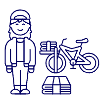 Papergirl 2 1 Illustration from UX Line Set