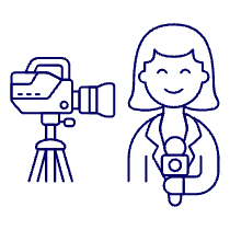 Reporter 2 4 Illustration from UX Line Set